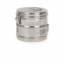 Tambour pour stérilisation en autoclave en inox AISI 304 – Ø 15 cm