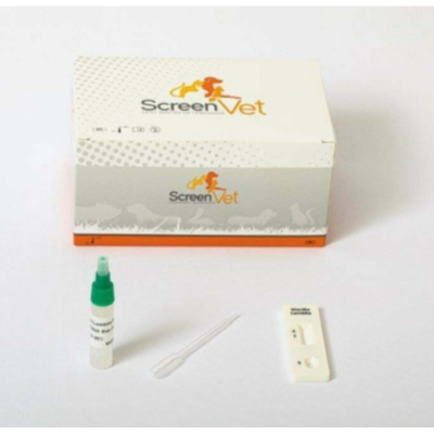 Test canin parvovirus, coronavirus et giardia