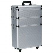 Valise de toilettage en aluminium