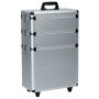 Valise de toilettage en aluminium